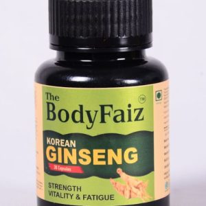 The BodyFaiz® Korean Ginseng Capsules